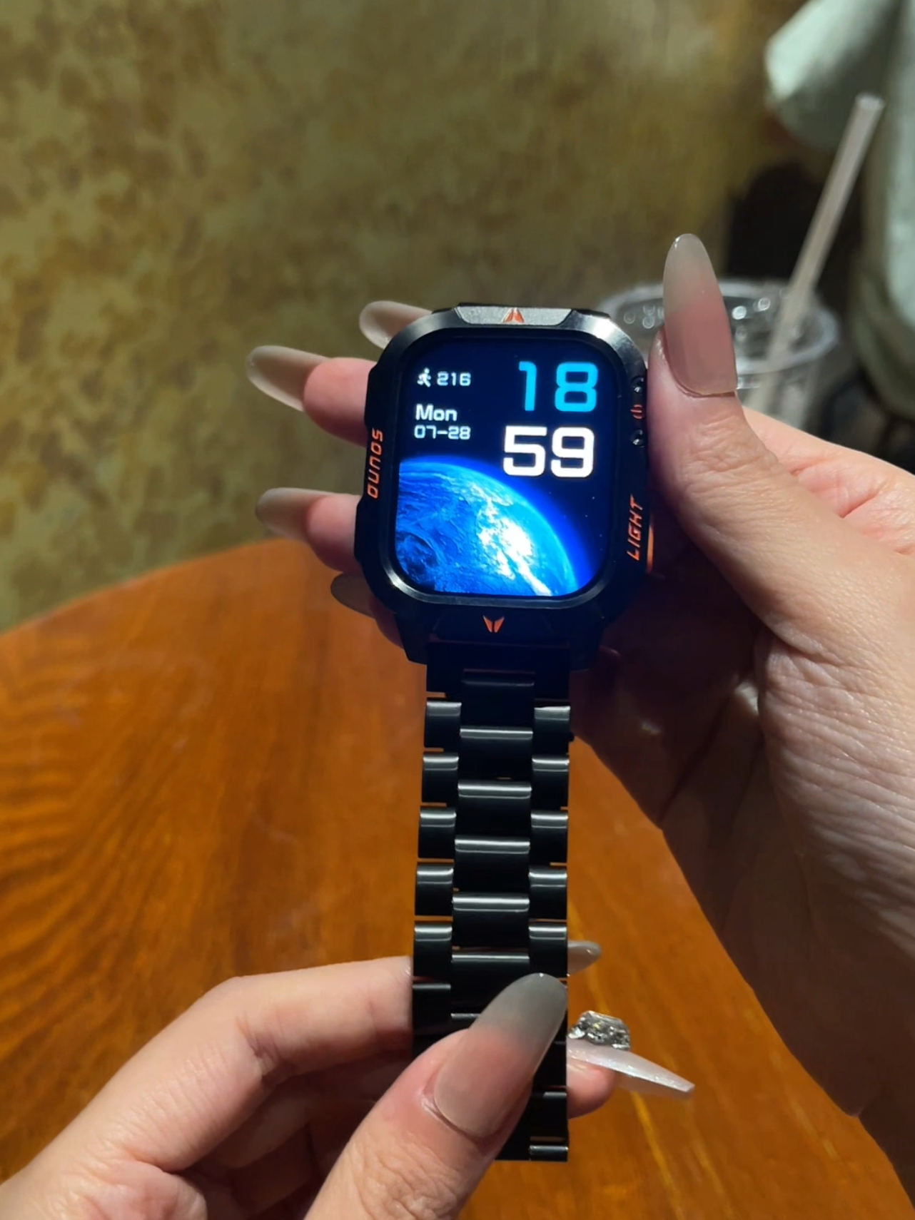 Why this Waterproof Smart Watch is so stylish yet so classy #dealsforyoudays #tiktokbacktoschool #watchformen #fyp #fathersdaygift #watchformen #tiktokshopfinds #tiktokmademebuyit #summerstyle #menswatches #giftforhim #technology 