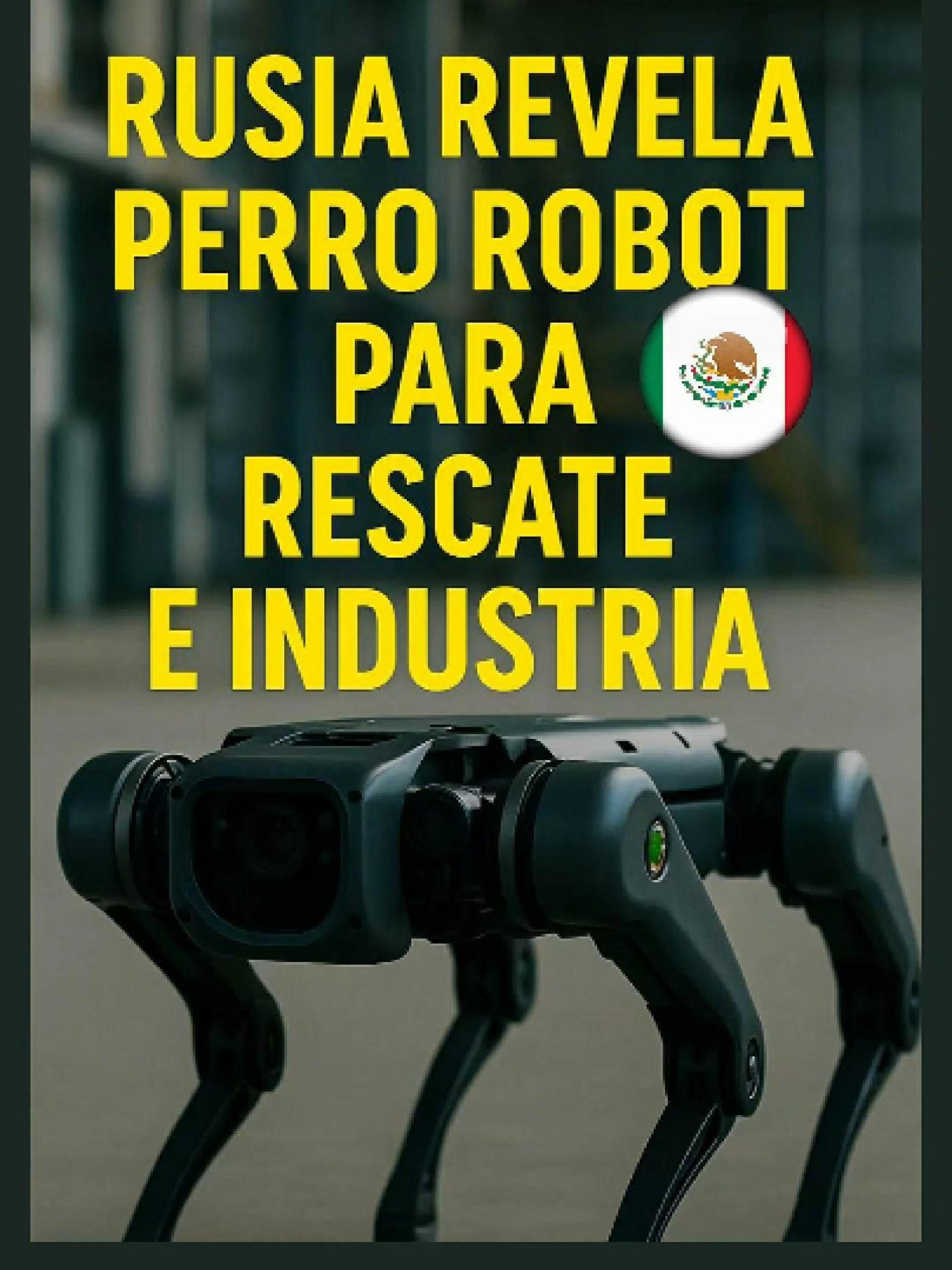 Rusia presenta perro robot multifuncional para labores industriales y de rescate #mexico #mexico🇲🇽 #ejercitomexicano #noticias #donaldtrump #mexicocheck #claudiasheimbaum #news