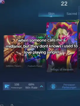 i used to be a jungler #mlbb #mobilelegends #foryou #fyp #midlane 