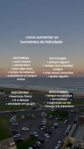 a gente fala tanto de bem-estar, mas você sabia que dá pra dar aquele empurrãozinho natural nos seus níveis de serotonina, dopamina, ocitocina e endorfina com hábitos simples do dia a dia? 🫶🏼 #fyp 