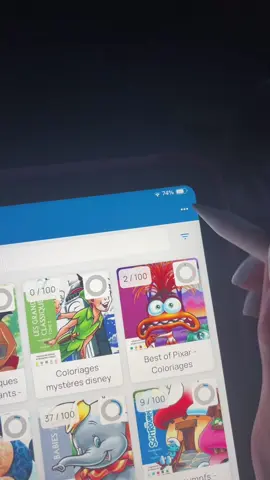 Lilo and Stitch 🩵 What should I do next?  📚 Les Grands Classiques Special debutants  📚 pg. 47 #liloandstitch #lilo #stitch #coloring #colouring #colourbynumber #colorbynumber #disneycolouering #ipad #digitalcolouring #disney #foryoupage #fyp