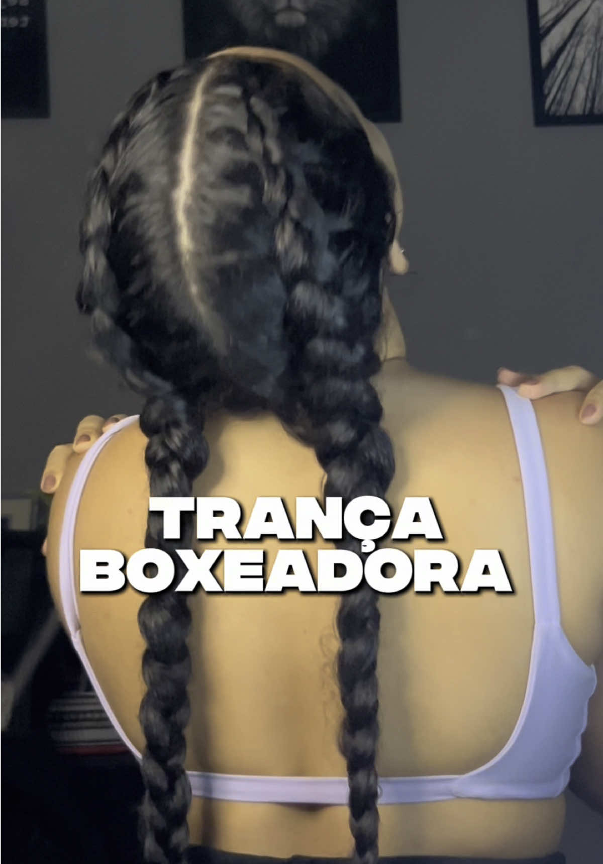 Aprenda a fazer sozinha! 🫶🏻 Eu simplesmente amo a trança boxeadora, ela esteve comigo em vários momentos, inclusive enquanto eu passava pela transição capilar 🥺 #trançaboxeadora #tutorial