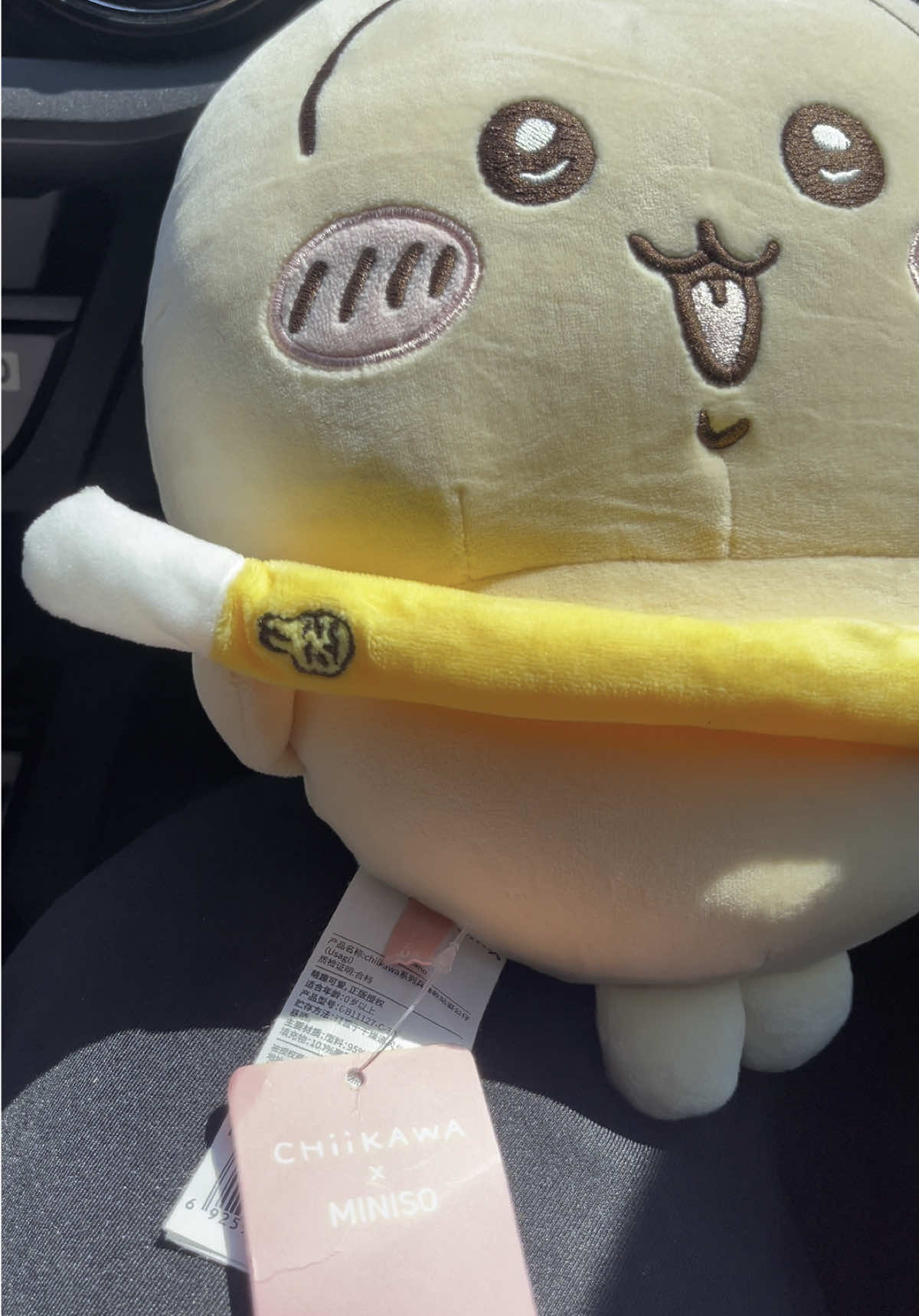 USAGI💛>~< #myminisousa #miniso #minisoambassador #chiikawa #plushies #fyp #viral 