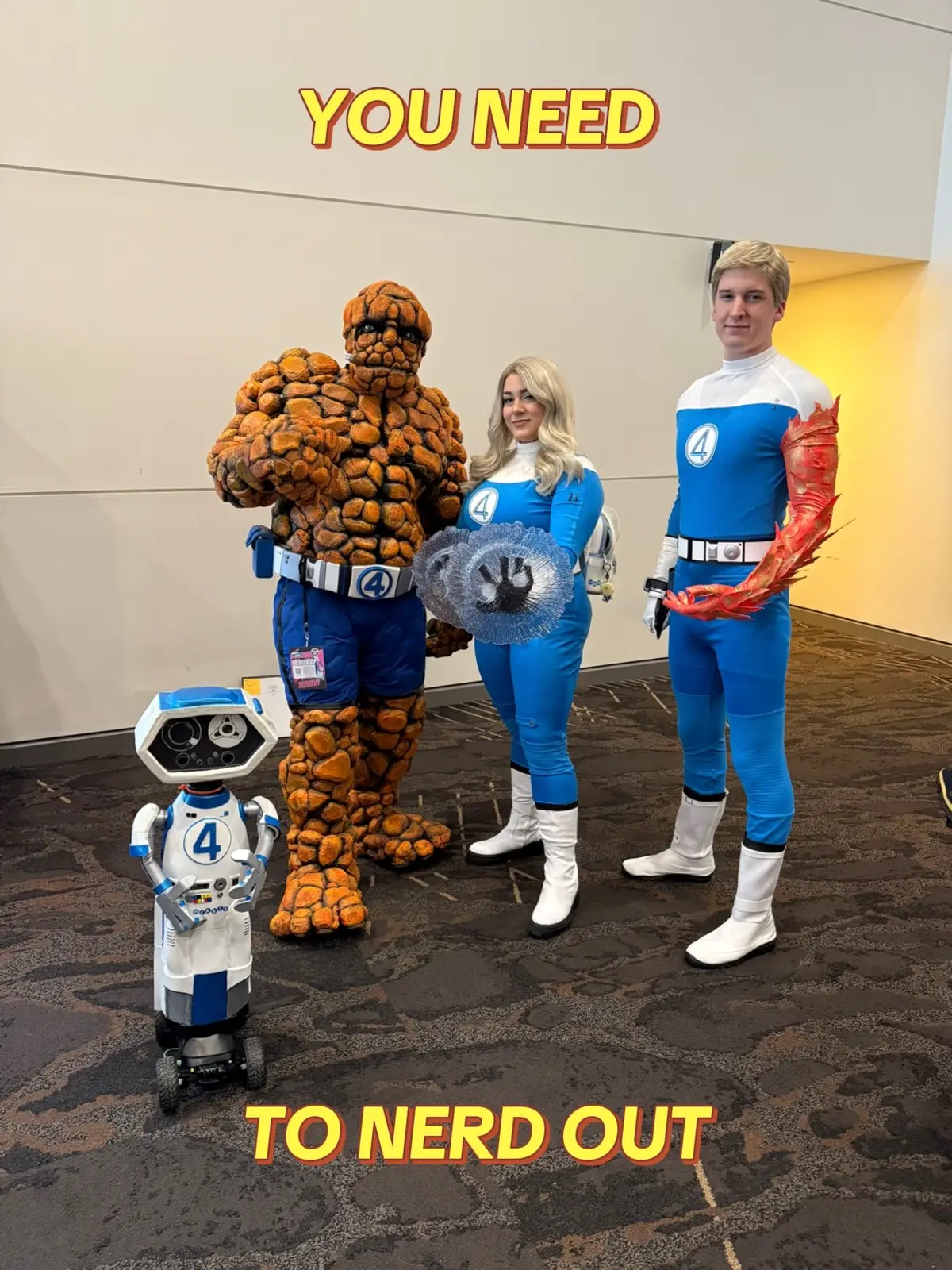 Here’s a little nerd-out photo dump 💥✨ From cosplays to conventions to a movie premiere, just living our best geek life. Life’s too short not to have fun. My forever cosplay partner >  @Jake Ryan @Marvel Entertainment @DC #nerdout #superman #fantasticfour #marvel #dc 