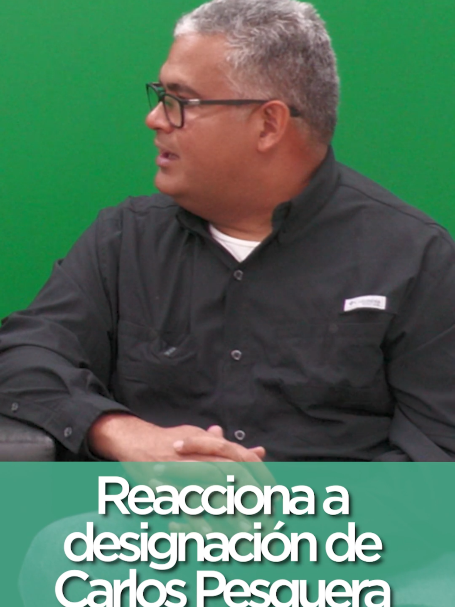 El presidente ejecutivo de la AAA reacciona a la designación de Carlos Pesquera como coordinador especial para la estabilidad del agua potable.