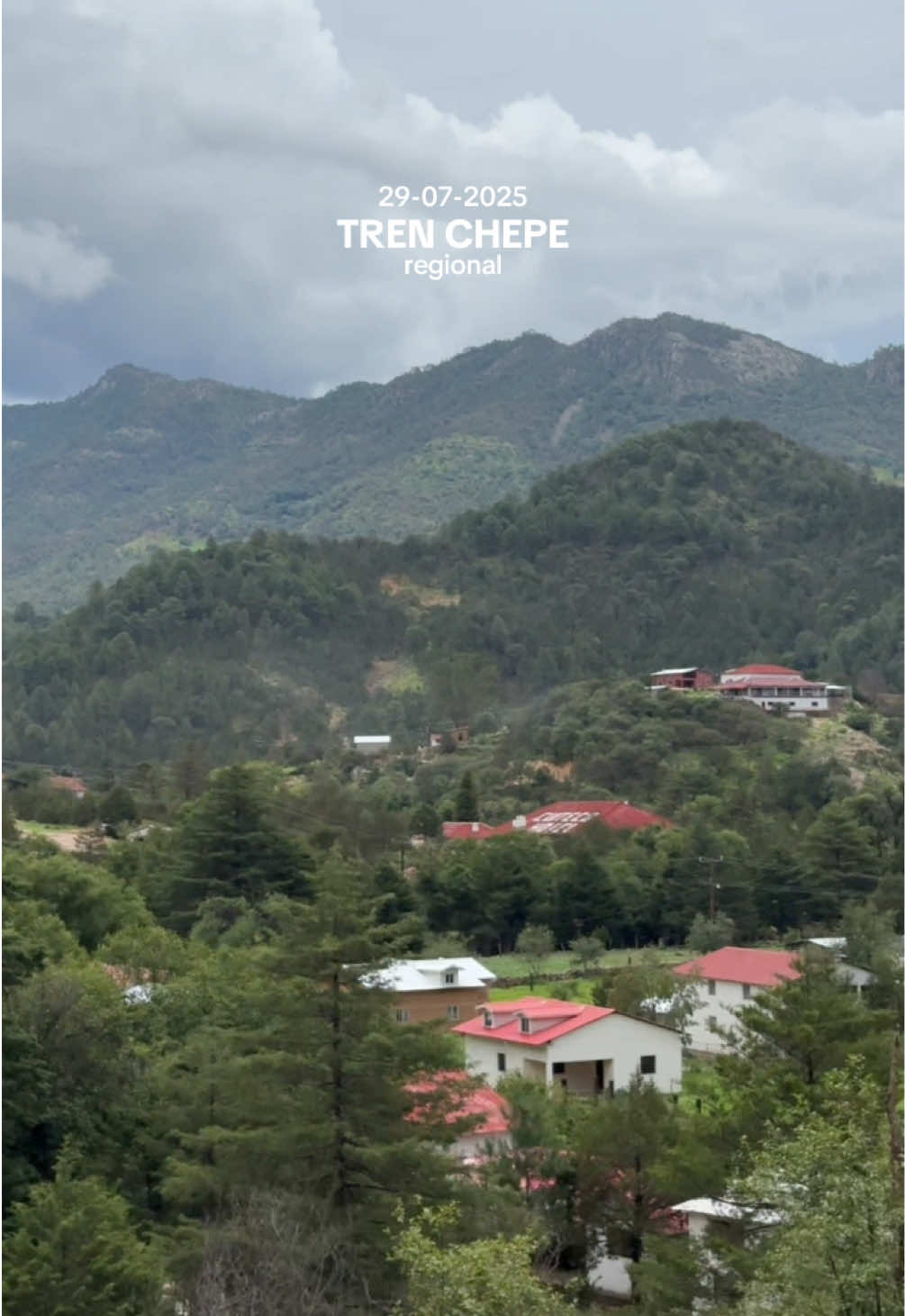 Pov: TODO VERDE 🌿🤍 #cheperegional #chepeexpress #tren #chihuahua #creel #barrancasdelcobre #sierratarahumara #natutaleza #naturelover #rainyday #fyp