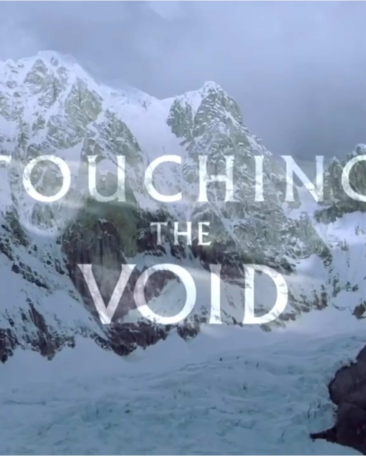 Touching the void. #mountaineering #mountainlife #documentary #basedonatruestory #mountains #joesimpson #simonyates #edit #film #cinematography 