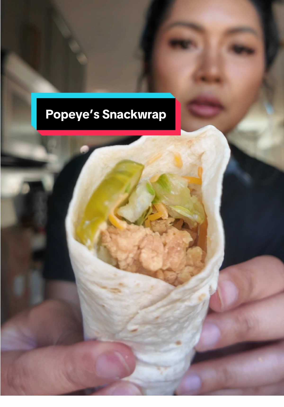 Team chicken sandwich > snack wrap  #popeyes #snackwrap 