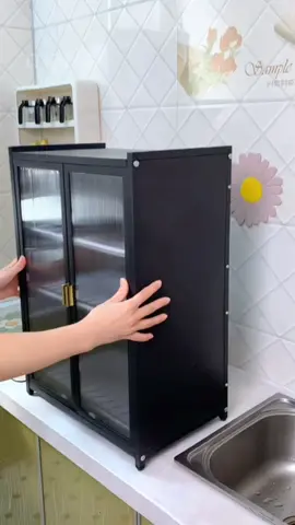 #Dish storage cabinet#Dish rack#Double-door cupboard