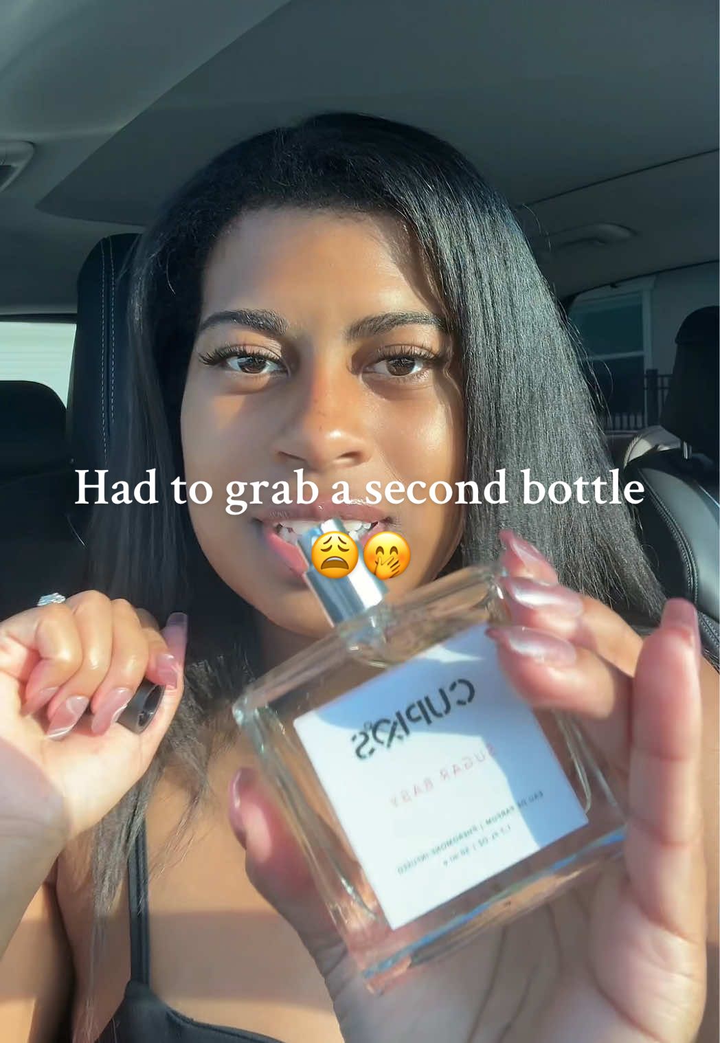 Had to grab a second bottle because I refuse to run out of this 👀✨ Sweet, cozy, pheromone‑infused… trust me, people WILL notice. #CupidsSugarBaby #TikTokMadeMeBuyIt #PerfumeTok #FragranceTok #PhermonePerfume #SignatureScent @Cupids  ##DateNightPerfume