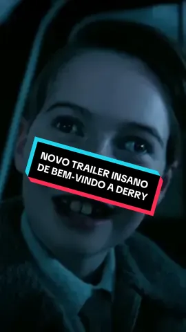Novo trailer insano de Bem-vindo a Derry, a nova série do universo de It: A Coisa #pennywise #it 