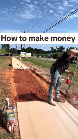 Just like that #money #work #bluecollar #concrete #framer #tips #tricks #hustle #upcharge #customer #service #repair 
