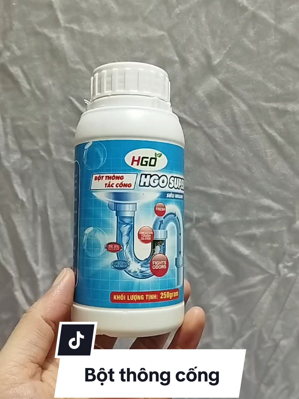 Bột thông cống HGO siêu nhanh giúp thông tắc cống đường ống nhanh và hiệu quả #giadungmeti #xybca #xuhuong #giadungtienich #botthongcong #thongtaccong #botthongtaccong @Gia dụng Mẹ Tí @Gia dụng Mẹ Tí @Gia dụng Mẹ Tí 