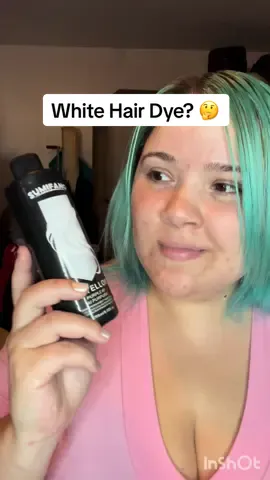 FYI I think my first review made them change the name to silver hair dye 🤣 Not gonna lie I really thought this would work but I still LOVE the outcome. 9/10 Product 🤍 #whitehair #purpleshampoo #hair #silverhair #beauty 