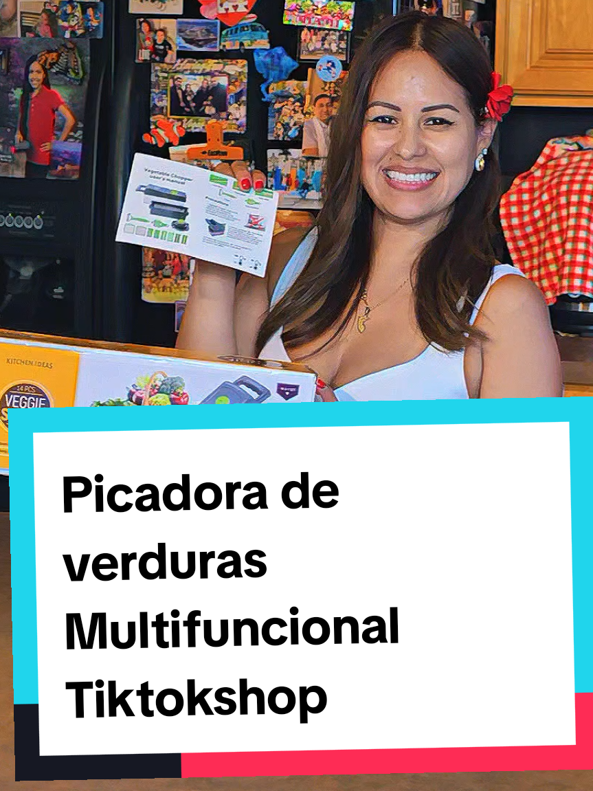 Picadora de verduras Multifuncional 👌😍 #picadora de  #verduras  #multifuncional  #tiktokshop  #contenido #viral 