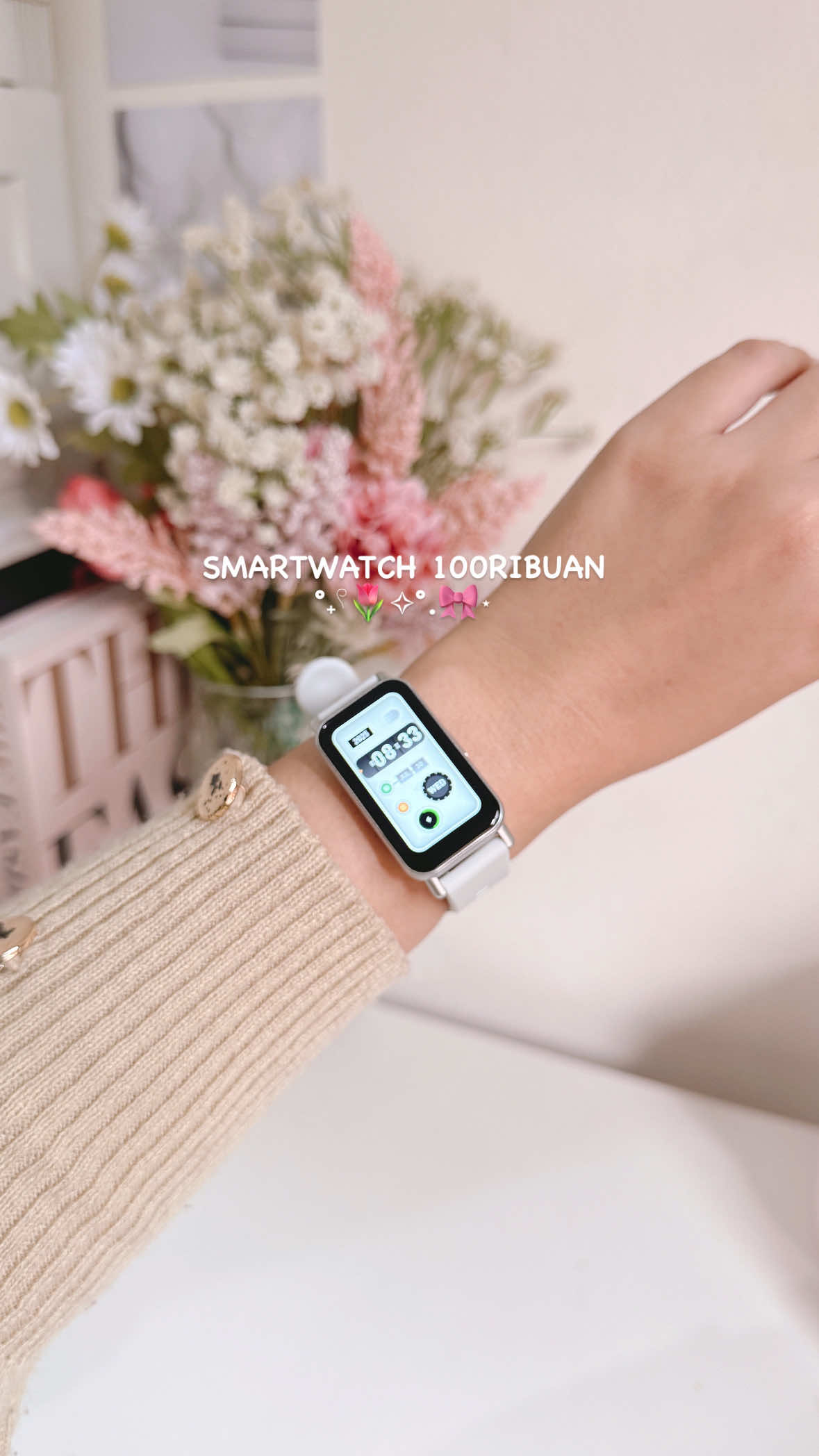 smartwatch 100ribuan bikin cinta bangettt 😍💕✨ #smartwatchmurah 