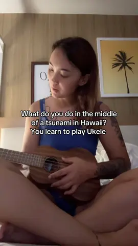 Literally so peaceful at a chaotic time #oahu #oahuhawaii #tsunami #tsunamiwarning 