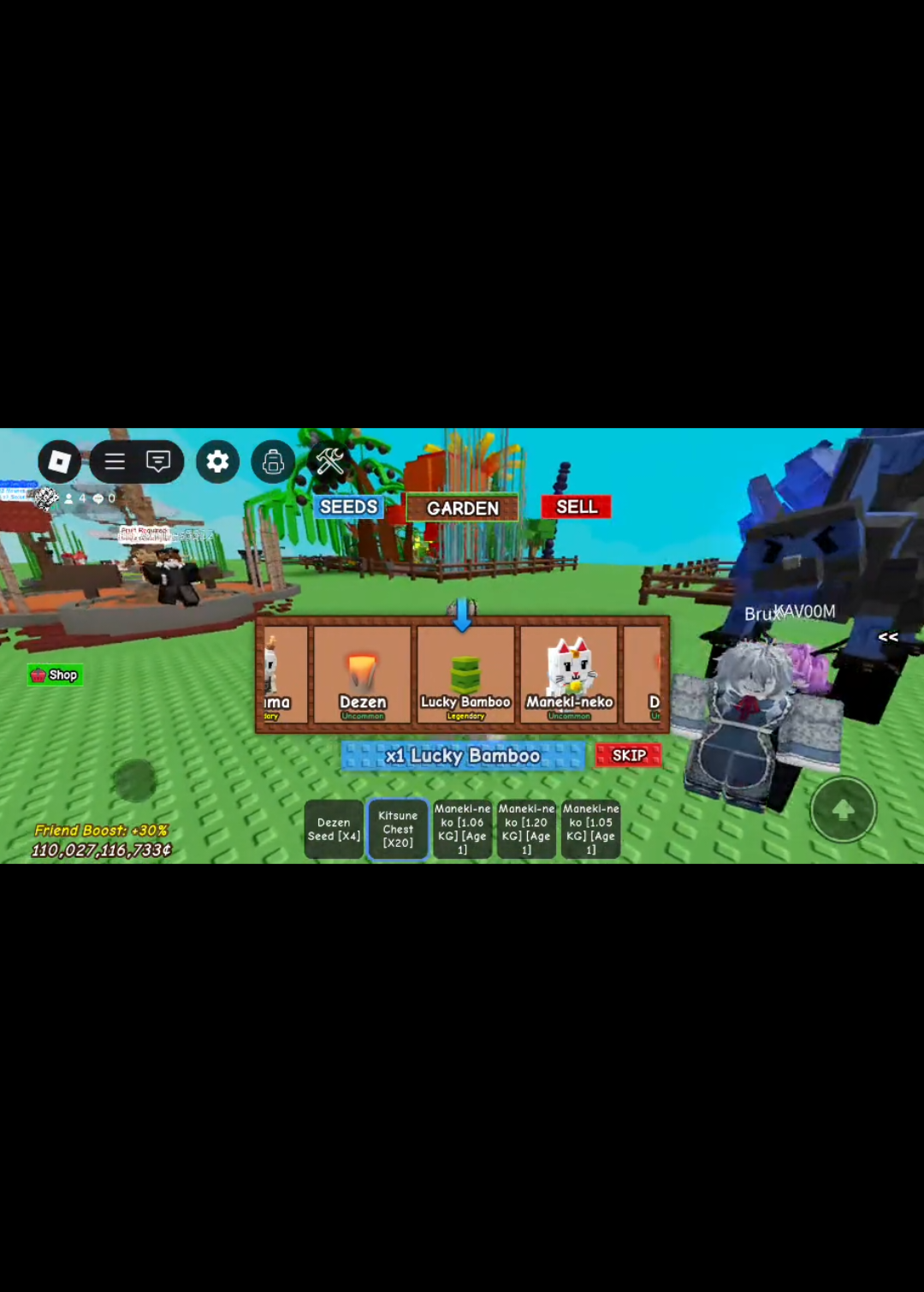 me esforce en conseguir 50 y no tuve nadota ;'3 de fondo estaba @Bruxy @willian20483 y kid pero no tiene tistos #growagarden  #robloxfyp #fyp 