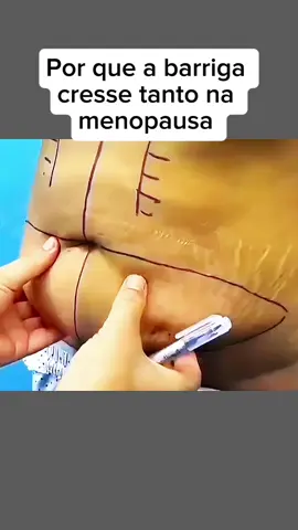 #CapCut por que a barriga cresce tanto na menopausa #barriga #vidasaudavel #saude 