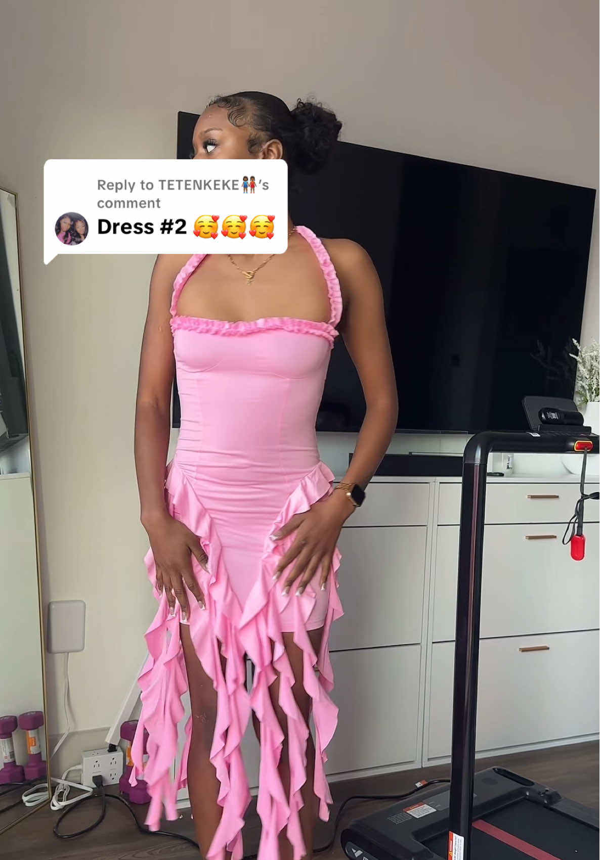 Replying to @TETENKEKE👭🏾 dress #2 which dress. For the birthday dinner?! #tetenkeke #tetenkekefinds 