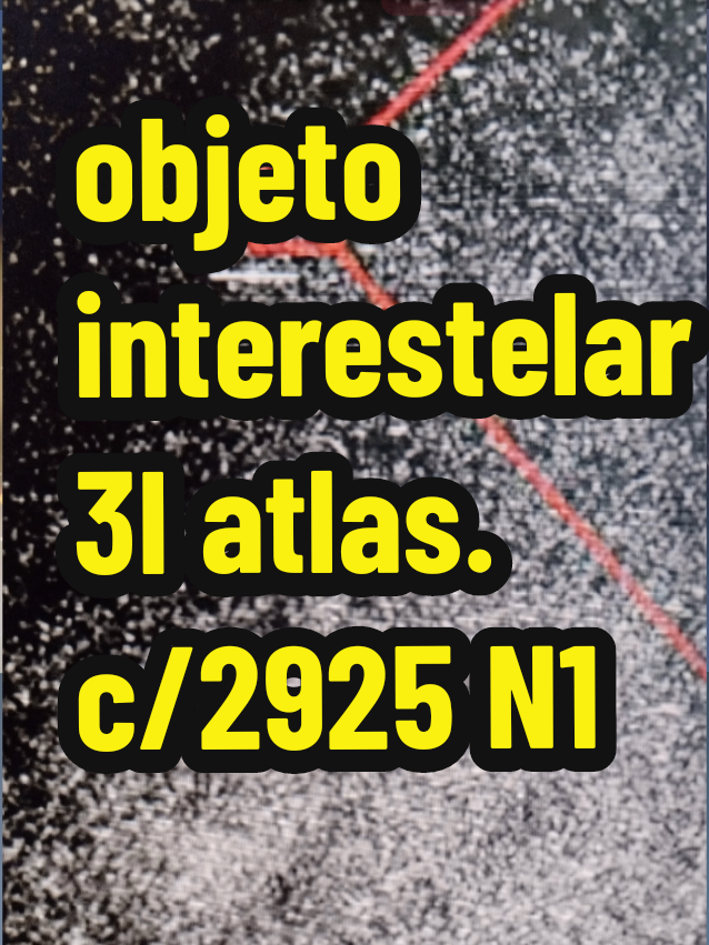 objeto interestelar 3i Atlas desde el observatorio Astronómico del Tigre. Buenos Aires.  #cosmos #cometa3iatlas  #astronomia #objetointerestelar  #telescopio #3iatlas  #naveextraterrestre 