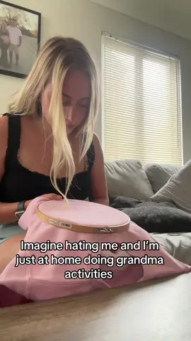 Love my grandma hobbies👵🏼🧶 #fyp #viral #explore #foryou #embroidery 