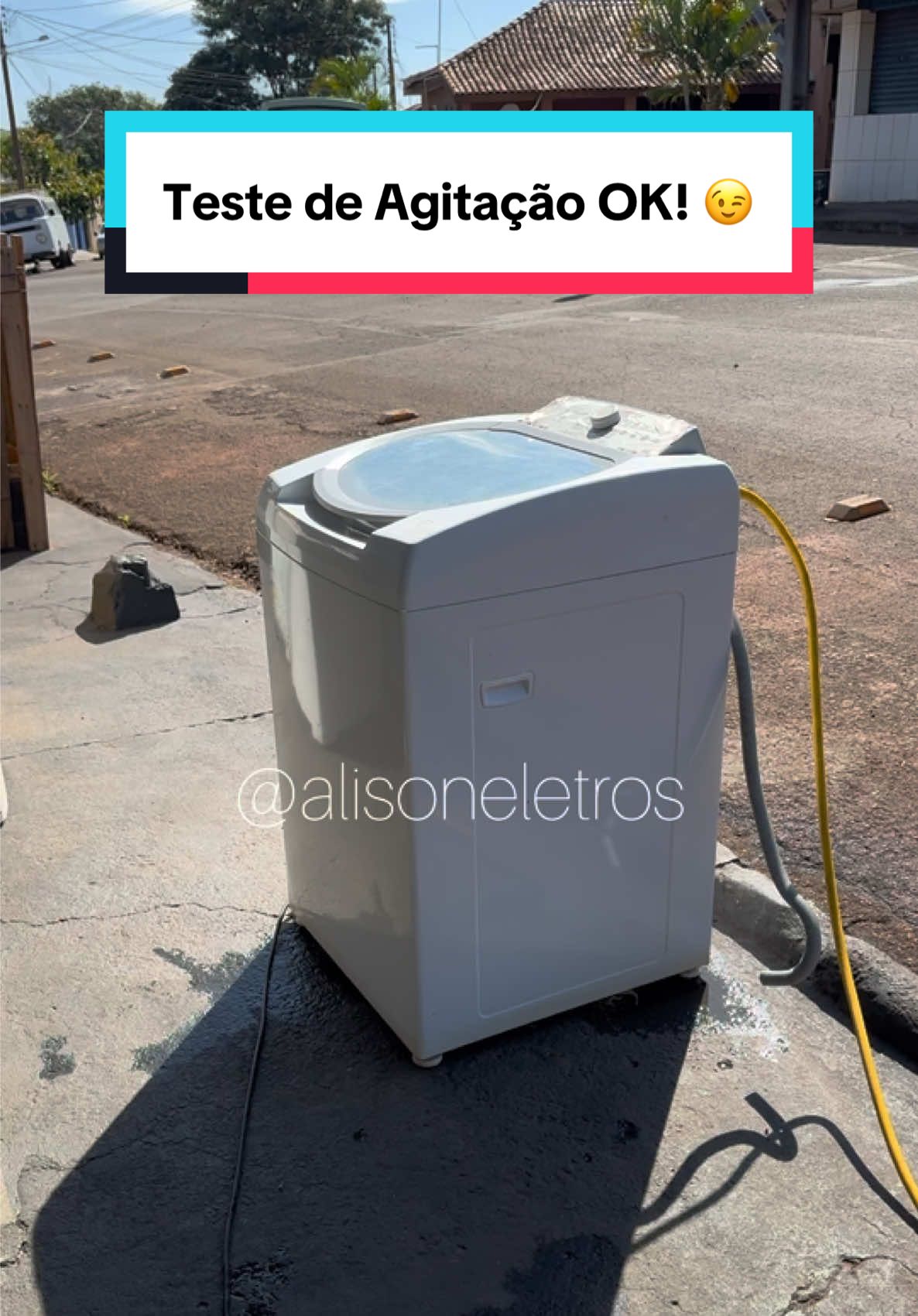 Testando a Agitação da Máquina de Lavar BRASTEMP BWL11 - Funcionamento OK! 😍 🚨SIGAM a PÁGINA para + DICAS🚨 ➡️ Deixe sua DÚVIDA nos COMENTÁRIOS ⬇️ 🚨Para mais VÍDEOS como esse, VOCÊ encontra em nosso Canal no YouTube ➡️AlisonEletros⬅️  🔴INSCREVA-SE LÁ🔴 #maquinadelavar #washingmachine #dicas #DIY #tutorial #CleanTok #cleaning #foryou #tiktok #viral 