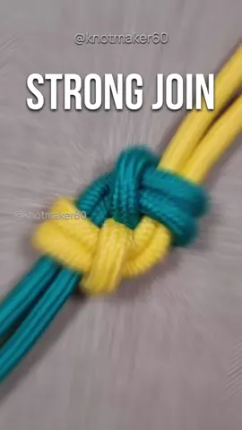 Secret Rope Trick. How to join two ropes fast? This trick is strong, simple and useful. No name. No drama. @Knot Maker @Knot Maker @Knot Maker  #creatorsearchinsights #knot #short #DIY #repost #video #tiktok
