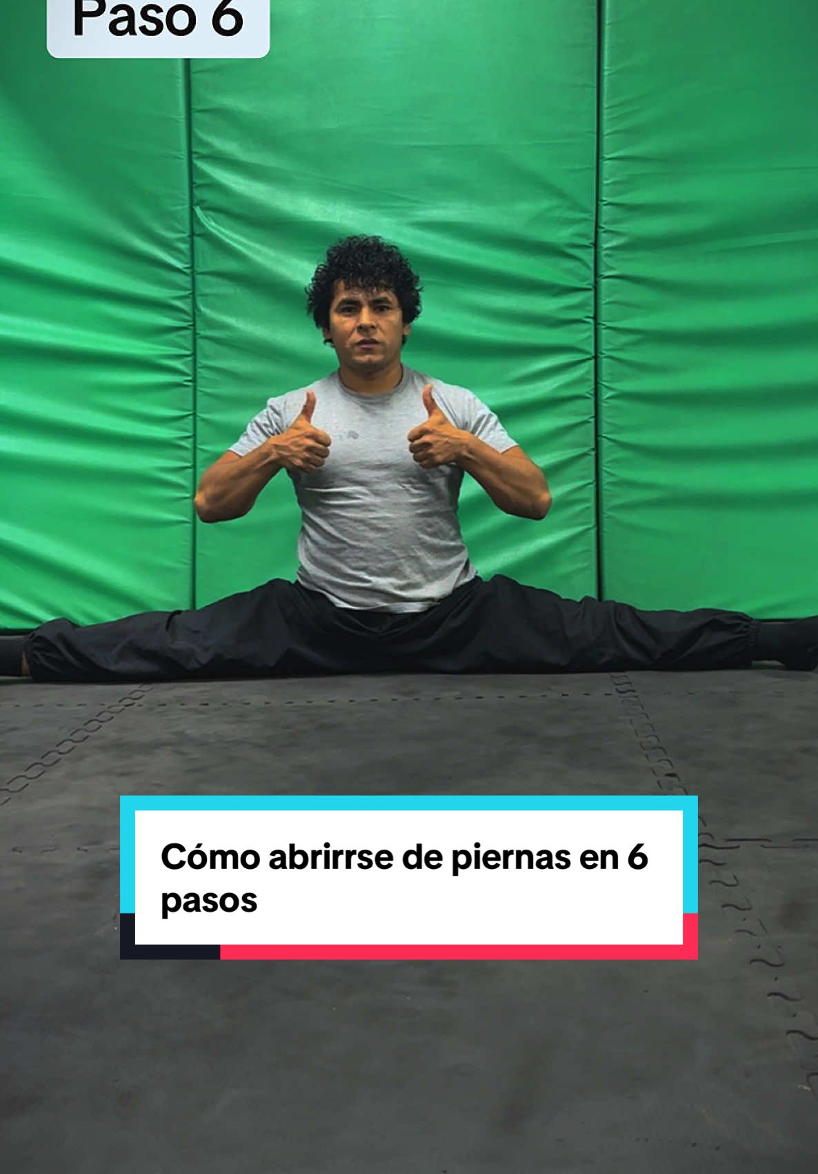 Como abrirse de piernas en 6 pasos spagat #artesmarciales #tutoriales #defensapersonal #acrobacias #flexibilidad #patadas #parati #juancarlosshaolin 
