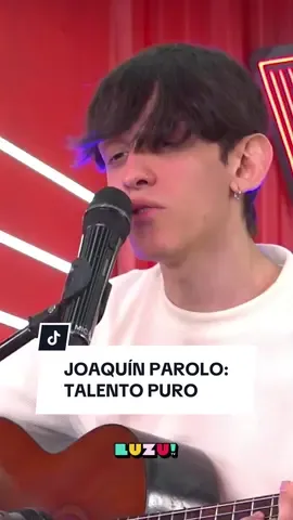 LA VERDADERA PROMESA DE LA MÚSICA: @Joaquín Parolo 🥹🫶🏻 #joaquinparolo #ndn #nadiedicenada #luzutv