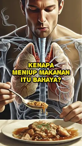 Setiap kali kamu meniup makanan panas, yang keluar dari mulut bukan cuma udara. Ada uap, karbon dioksida… dan jutaan mikroba dari rongga mulut yang ikut menyebar. Sekilas terlihat sepele, tapi tubuh kita menyimpan respons yang nggak kasat mata. Udara yang kamu tiup bisa membawa kuman langsung ke makanan—dan masuk ke tubuh dalam hitungan detik. Kecil, tak terlihat, tapi bisa mengganggu sistem pencernaan tanpa kamu sadari. Mungkin sekarang waktunya ubah kebiasaan kecil… Untuk perlindungan besar di dalam tubuhmu. #CerminRaga #FaktaTubuh #VisualTubuh #AnatomiManusia #HidupSehat #KebiasaanHarian #KesadaranTubuh #CerminKesehatan #EdukasiKesehatan #TubuhKita