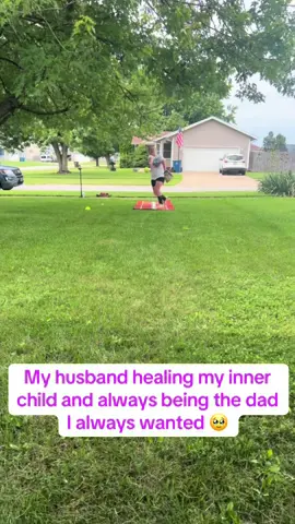 Watching them work together will always be my greatest joy 🥹 #dadtok #bucket #healing #myinnerdemons #bestdad #pitcher #softballdad #justamom #us #forever 