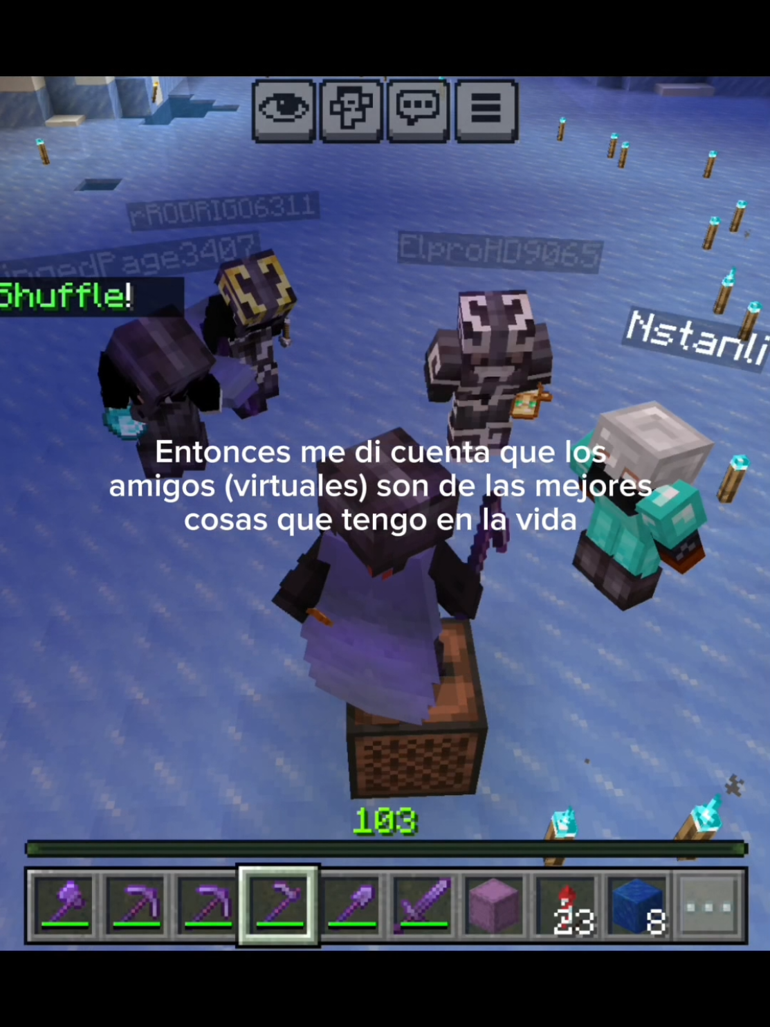 LOS TQM MMM MUCHOOO🥹💗 #amigos #Minecraft #paratii #flyyyyyyyyyyyyy #mojang #flypシ #minecraftmemes 
