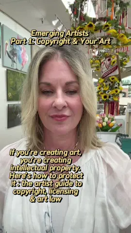 🎨 If you’re creating art, you’re creating intellectual property. But are you protecting it? Welcome to The Artist’s Guide to Copyright, Licensing & Art Law — a full series built for emerging artists who are ready to take ownership of their work  Part 1 is LIVE: “Do I Need to Copyright My Work?” Spoiler: You already have protection—but if you want to play it smart (and get paid if someone steals it), there’s more to know. *This isn’t just art talk—it’s your creative security plan. Save this series. Follow to keep your rights protected from Day 1.  #copyright #copyrightinfringement #emergingartist #artist #ArtBusiness #arttips #CreativeEntrepreneur #artistsoftiktok #cassiecurates