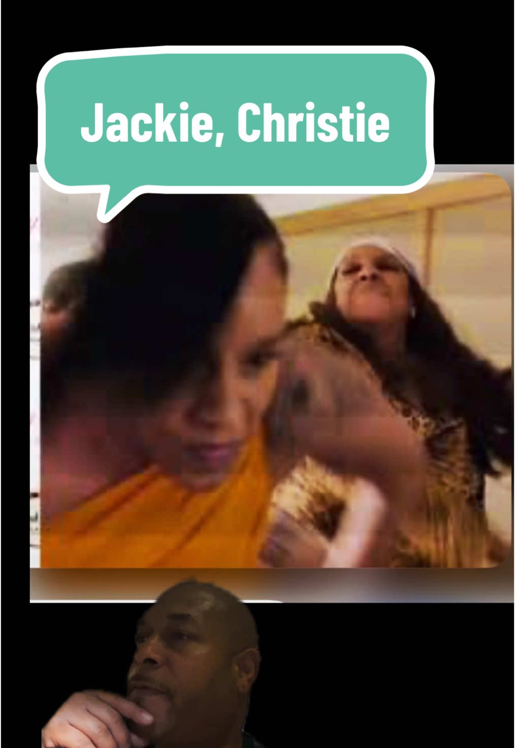 #greenscreen watch until the end! #JackieChristie #basketballwives 