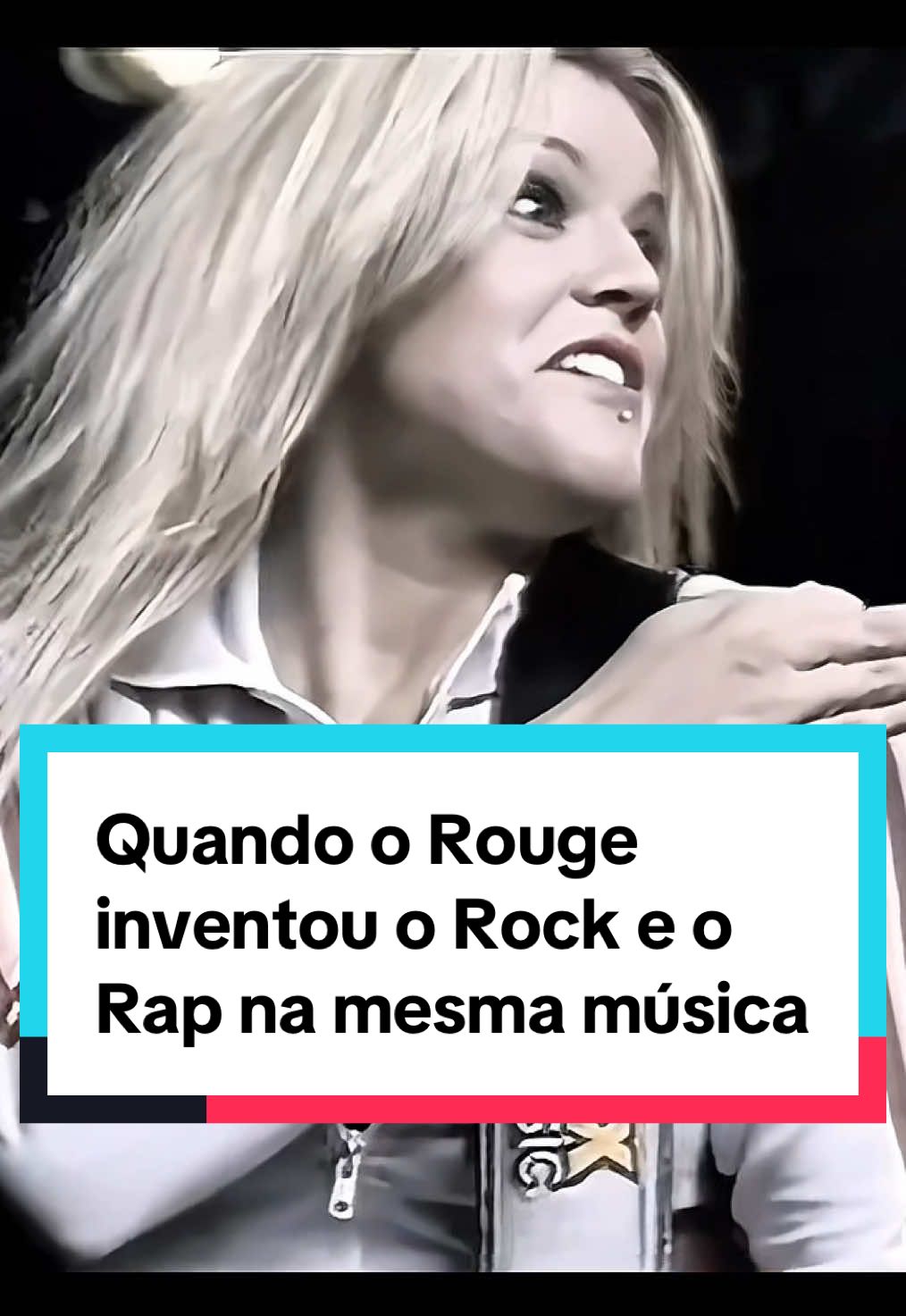 SUCESSO QUE FALA? Pra quem não sabe, o clipe de “Blá Blá Blá” chegou aos 5 mais pedidos do Top 20 Brasil da MTV e foi primeiro lugar no Disk MTV! Além disso, foi indicado na categoria “Escolha da Audiência” no MTV Video Music Brasil (VMB) de 2004 *Lembrando que isso é um meme, sabemos que não foram elas que inventaram o Rock ou o Rap  🎥Videoclipe oficial de “Blá Blá Blá” (2004) #rouge #musica #meme #nostalgia #viral