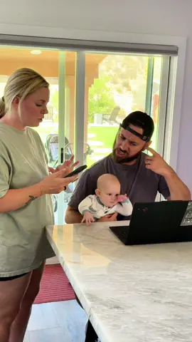We’re gonna have to figure out the acoustics in this house. 🤷‍♀️  ##husbandwife##funnyvideos##couplegoals