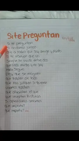 SI TE PREGUNTAN #sitepreguntan #reyruiz #salsa #manoletrayrumba #elcancionero #parati #Viral #tuletrafavorita #paradedicar🙈❤️🙈 #letrasdecanciones #escritoamano 