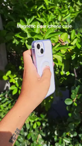 Clear iphone case magnetic and shockproof #phonecase #elegantphonecase #iphonecase #clearphonecase #magneticiphonecase 