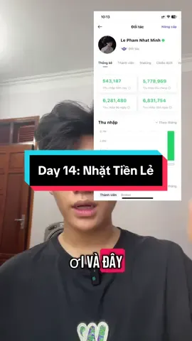Day 14: Nhặt Tiền Lẻ #affiliate #ATX #nhattienle #trending #cryptotrading 