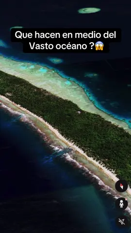 Encontré una casita en medio del océano en geogle Earth 😬#geogleearth#parati#fypシ#miedo#ocean 