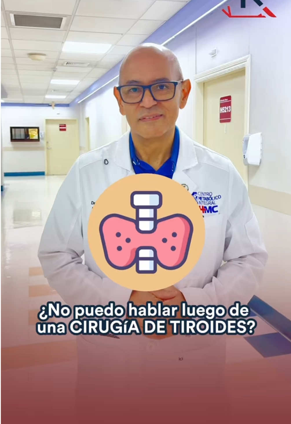 🗣️ ¿No se puede hablar después de una cirugía de tiroides? ¡FALSO! ❌ El cirujano Dr.Roberto Esquivel 🩺 nos brinda respuesta a esta interrogante. Después de la cirugía de tiroides, sí se puede hablar, incluso si hubiese un poco de ronquera. No hay daño para tus cuerdas vocales y ¡hablar es parte de tu recuperación! 💬💪 ✅ Siempre con respaldo médico y acompañamiento profesional. 📍 Consulta con el Dr. Roberto Esquivel 🏥 Honduras Medical Center 📞 +504 2280-1333 📩 WhatsApp (sólo mensajes): +504 9719-9771 #fypシ #paratii #honduras🇭🇳 #tegucigalpa #504🇭🇳🔥🔥viral 