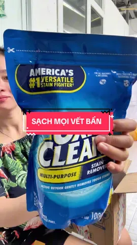 Cứu cánh cho các mẹ đây ạ. Bột tẩy oxi clean siêu sạch, an toàn cho da. #hahohoi85 #muabanonline #xuhuong #oxiclean #tayquanao 