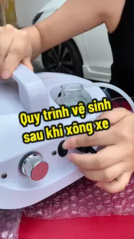 Quy trình vệ sinh máy xông tinh dầu khử mùi khử khuẩn cho xe#quytrinhvesinh#mayxongkhumuidietkhuanoto #maytaokhoi #maykhumuioto #khumuidietkhuan #xuhuong #viralvideo 