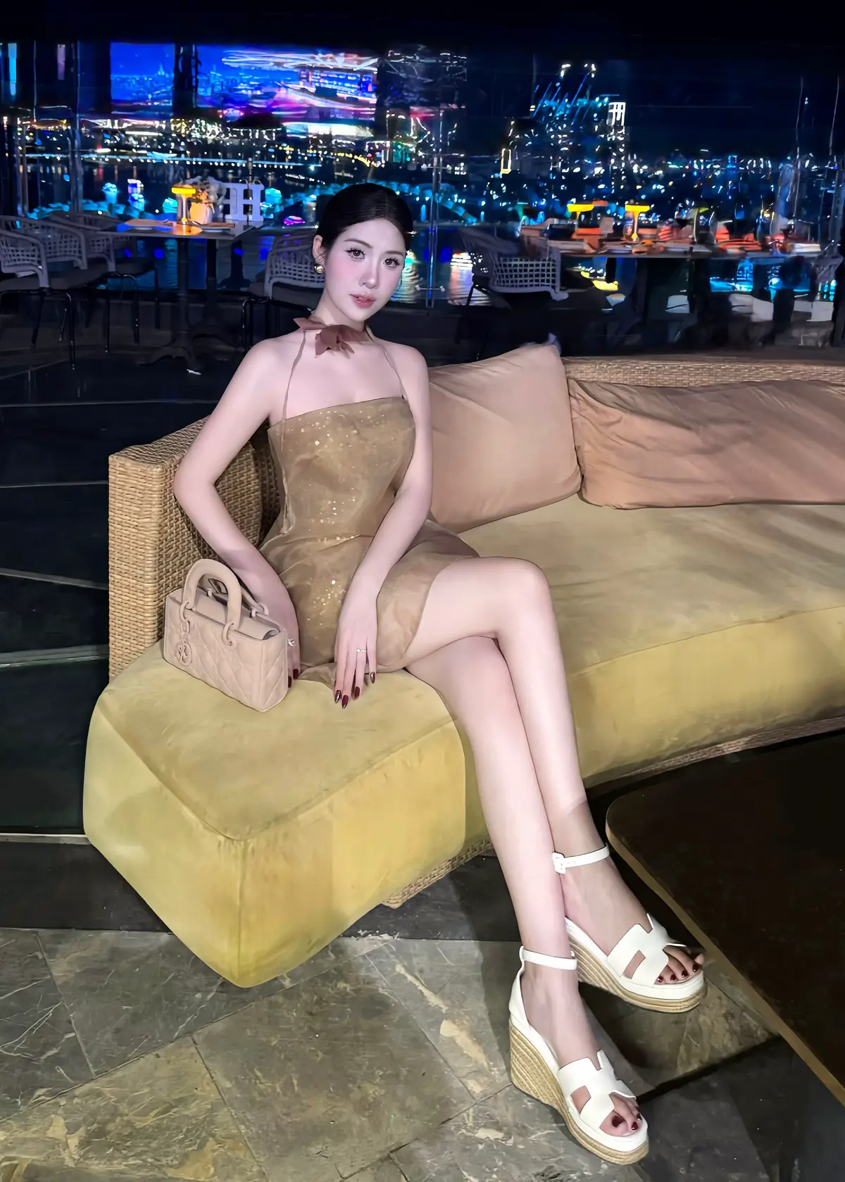 📍Nyx sky lounge tầng 21 hải an hotel #danang #nyxloungebar #haianhotel #cafedanang #checkindanang 