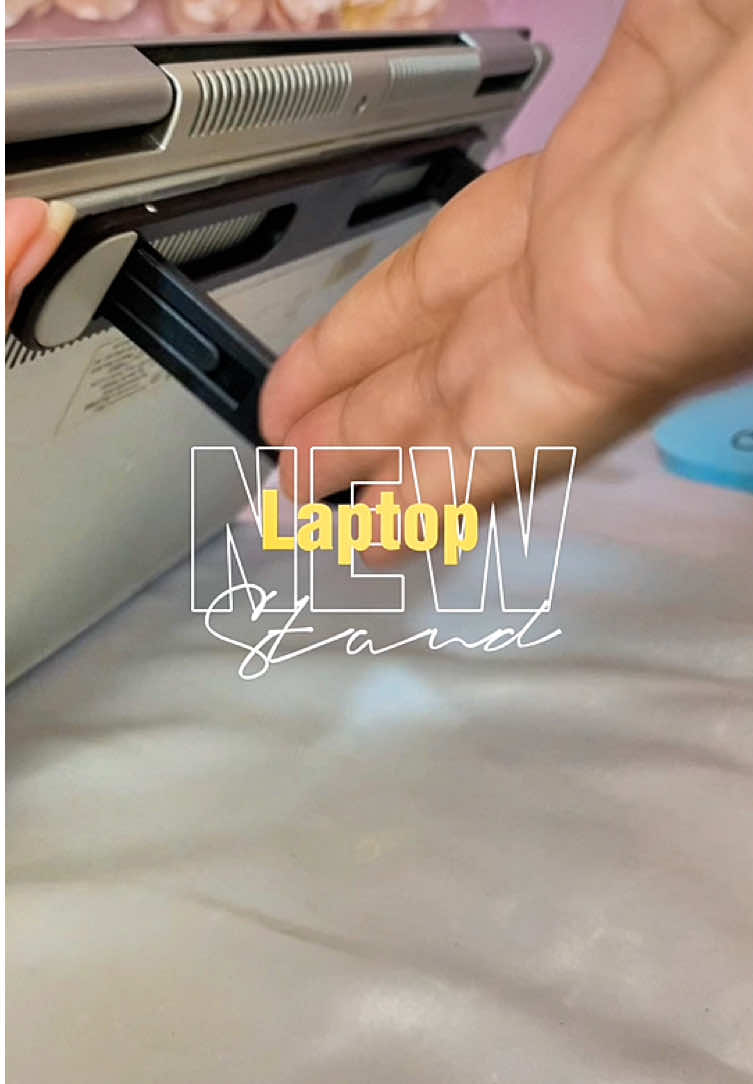 Invisible Universal Portable Stand. #laptopaccessories 