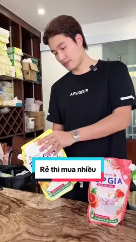 Thì đang rẻ khuyến mại thì tranh thủ mua thôi..#nuocruachen #nuocruachenthiennhien #dogiadung #tikhub #xuhuong 