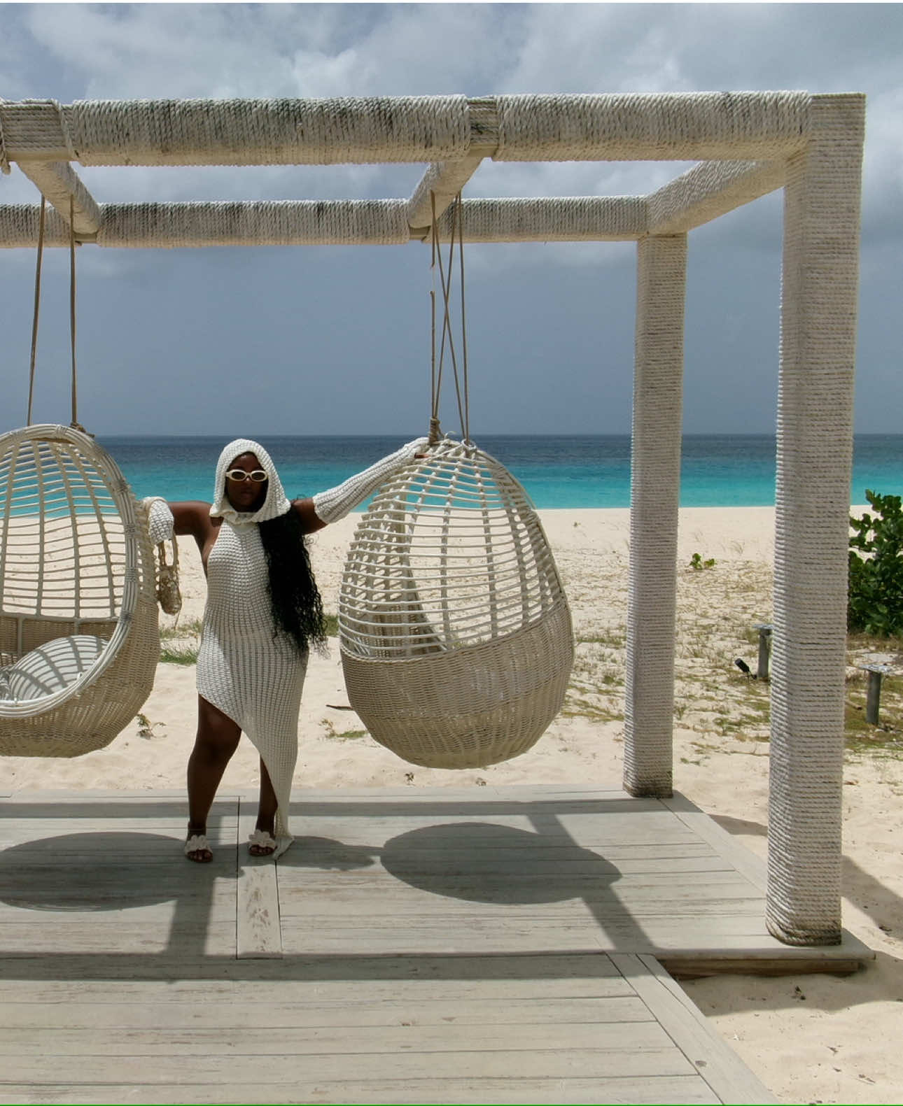 Anguilla Day Trip Outfit 🐚🇦🇮  #womensfashion #traveltiktok #islandgirl #birthdaytrip #vacationoutfits #fitcheck #fyp #styling #fashioninspo 