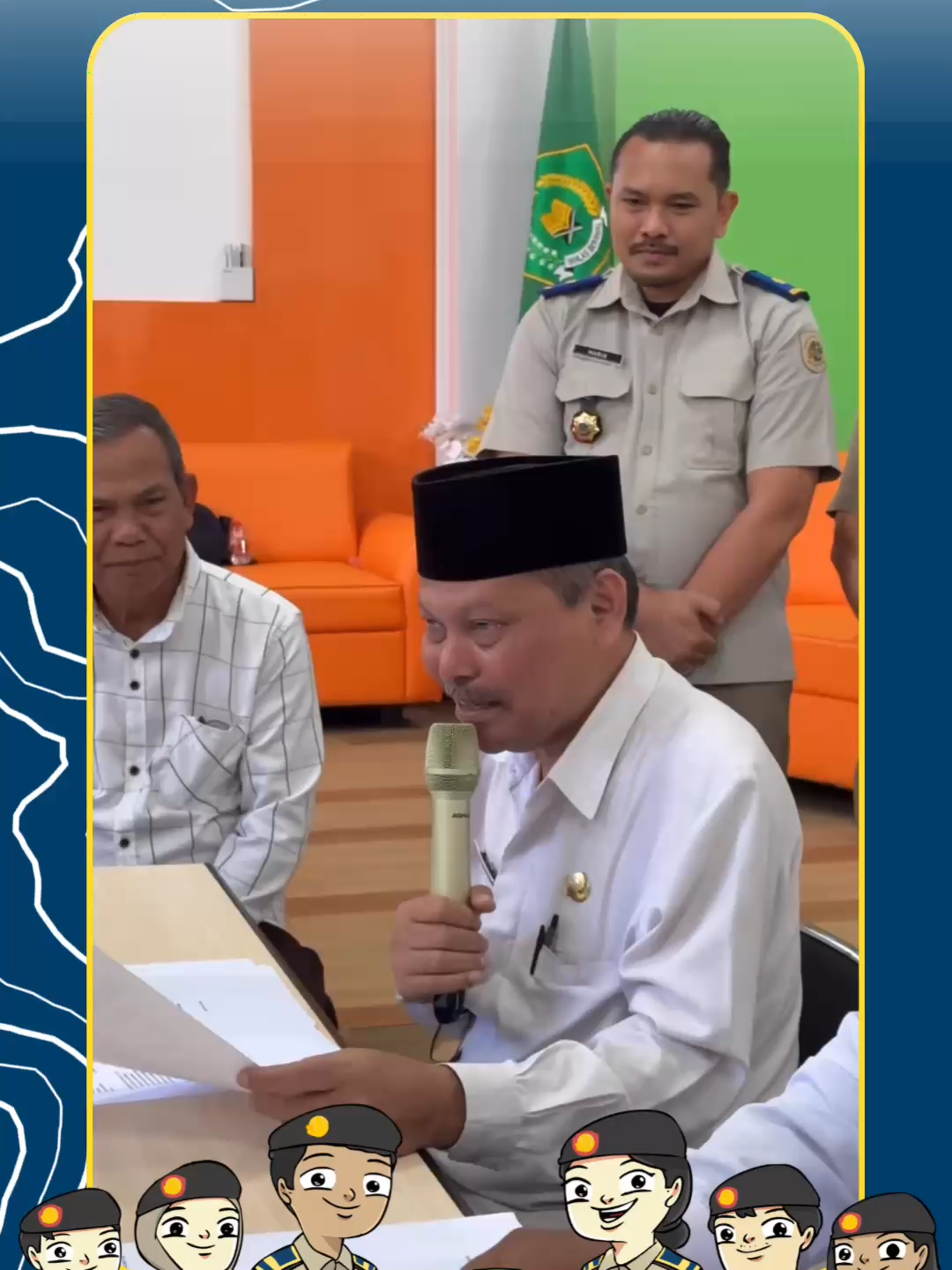 Hai Sobat ATR/BPN Kantor Pertanhan Kota Malang Telah Melaksanakan  Ikrar Wakaf dan Penandatangan Akta Wakaf Serentak Se-Kota Malang bersama Kemenag Kota Malang  #melayaniprofesionalterpercaya  #kantahkotamalangmboisilakes