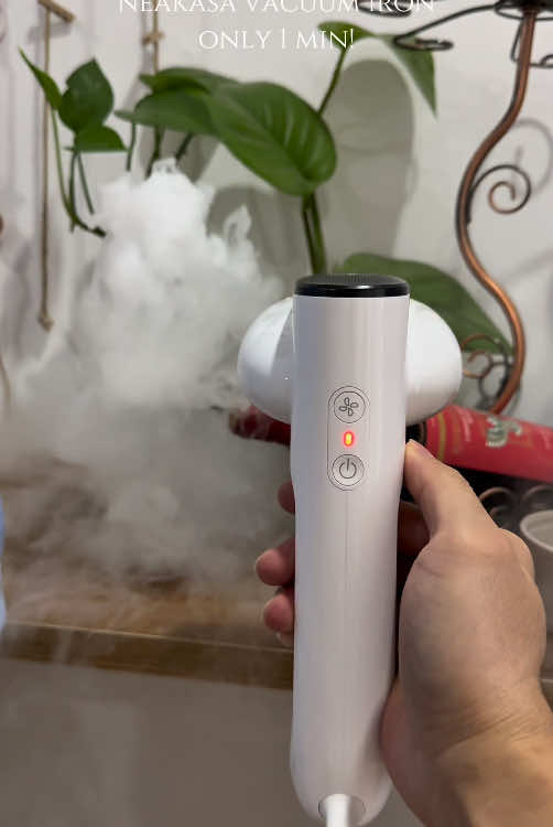 🔥 **NEAKASA MAGIC1 VACUUM STEAMER**   @neakasa.tech   Wrinkles ruin your professional look? 💼   → 1 min remove suit wrinkles with 2300Pa steam   → Dual-mode: Hanging & Ironing   → Fits in laptop bags (8.9 x 5.51 x 4.09 inches) ✈️   **Better than iron, Even Easier than steamer**   Check link & code in BIO 🔗 #MAGIC15   #NeakasaMagic1 #VacuumSteamer #VacuumIron #PortableSteamer #ClothesSteamer #GarmentSteamer #TravelSteamer #BusinessTravel neakasamagic1  #vacuumsteamer #vacuumiron #portablesteamer  #travelsteamer #neakasa #steamiron #BusyLife #MorningHacks #WorkingMom #OfficeEssentials #QuickWrinkleFix #TimeSavingHacks #tiktokmademebuyit  #WrinkleFreeInMinutes 
